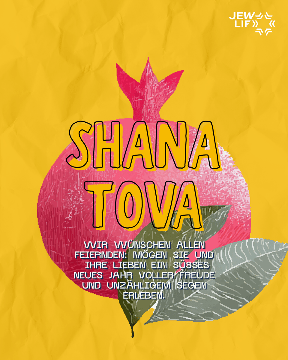 jewlif's tweet photo. 🍯🍎 Shana Tova 5786! ✨
Neues Jahr, neuer Start für JEWLIF! Nach #2021JLID JÜDISCHES LEBEN IN DEUTSCHLAND bauen wir unsere neue Organisation Jüdisches Leben in Europa (JEWLIF) auf. Wir haben uns viel vorgenommen und starten spannende Projekte. 🌟Begleiten Sie uns dabei!

#JEWLIF https://t.co/tI4Y3fZVQC