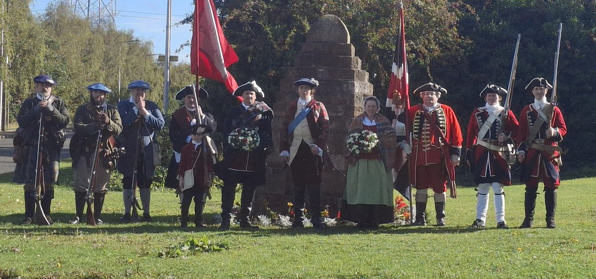 Over two busy days of talks, cameo re-enactments, commemoration, music and wargaming, it has been an honour to lead the 280th anniversary programme at Prestonpans this weekend. 
Now for a dram to remember all those in whose footsteps we walked.