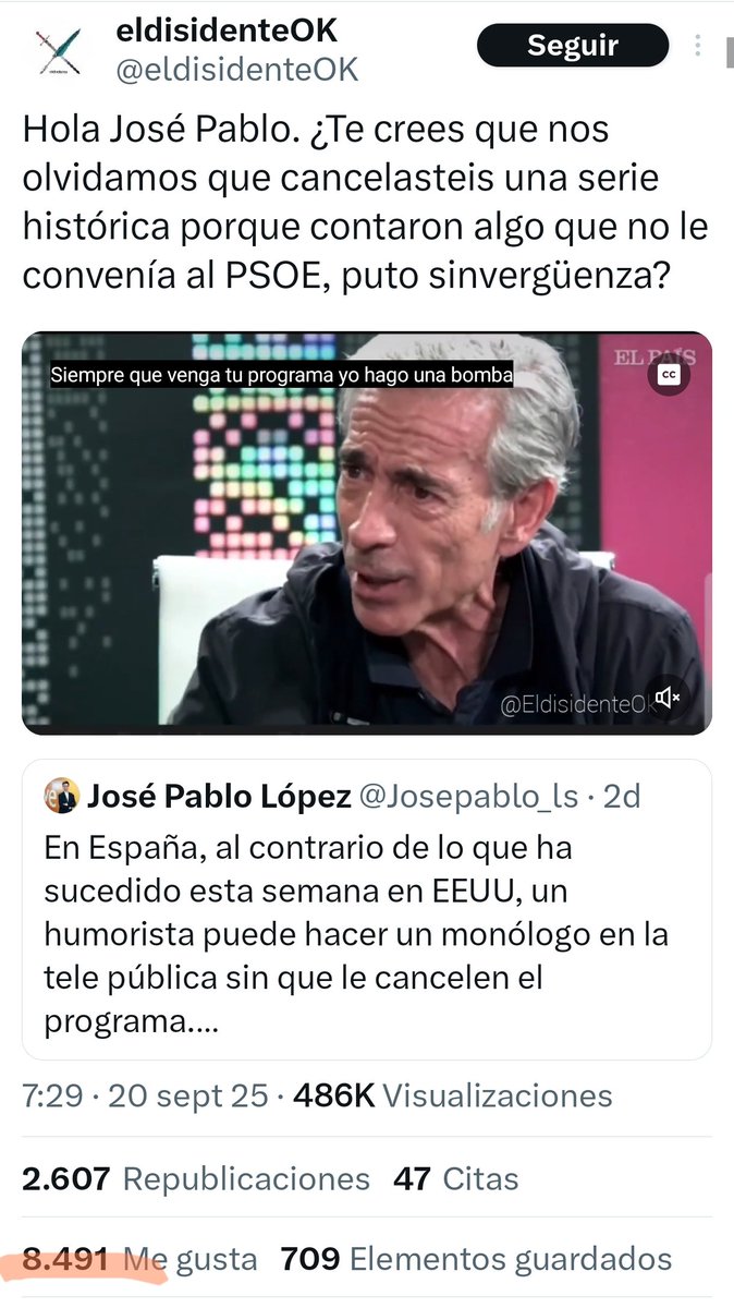 JoseIgnacioNet's tweet image. Una de las mayores lacras que tenemos que afrontar la sociedad,son lo nuevos predicadores que se ganan la vida intoxicando la opinión pública con mentiras y postulados desestabilizadores y engañosos bajo la premisa de que son los únicos que se atreven a decir la verdad
#Contrasta
