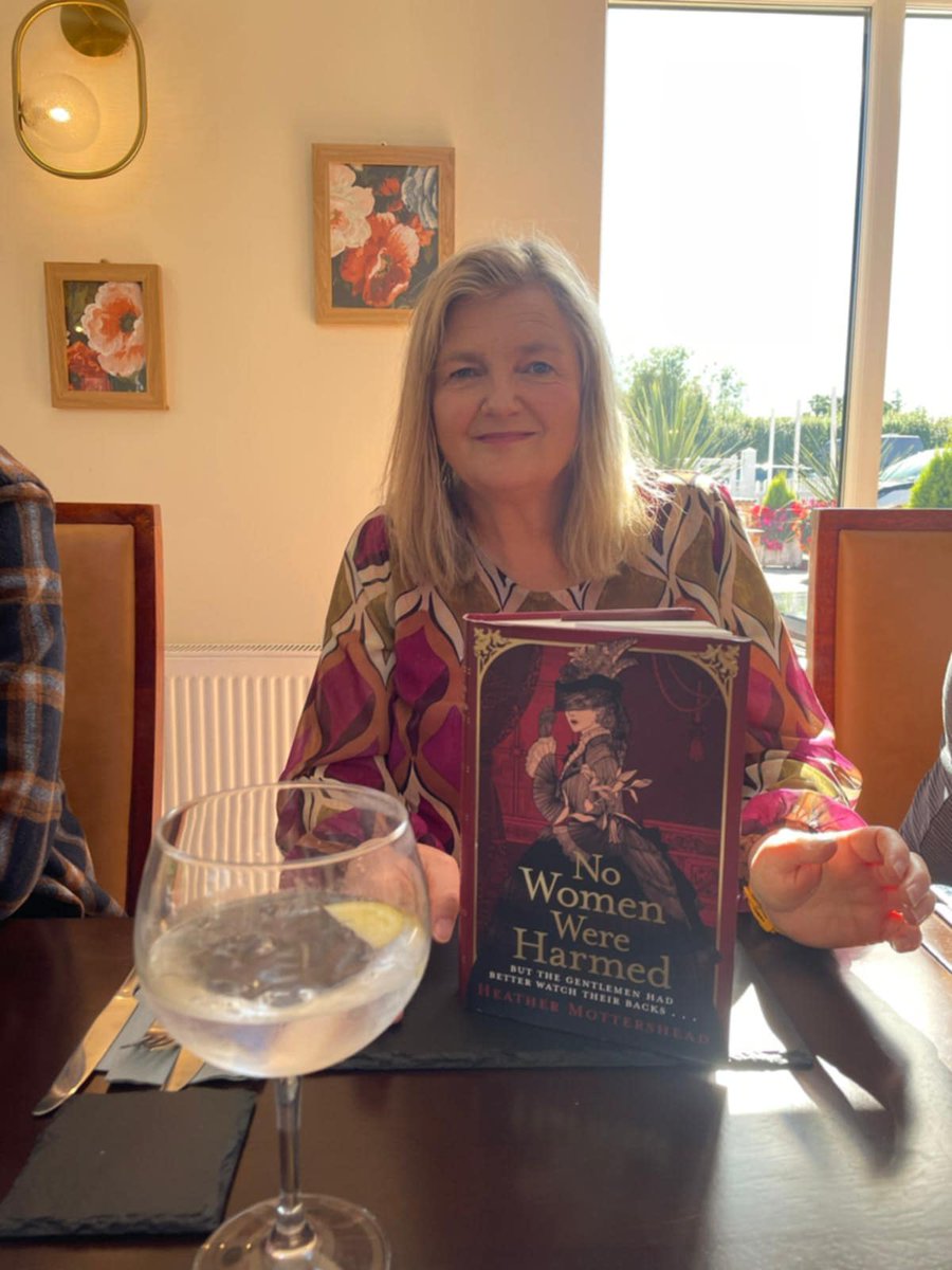 At the Royal Oak Alveley, celebrating the release of my debut novel 'No Women Were Harmed'