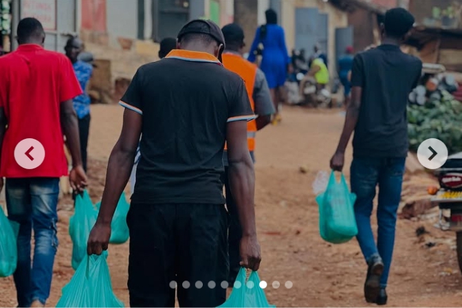 Together with job connect team combing areas of kasokoso, kiganda and neighboring community doing bulungi bwansi. Together making a difference
