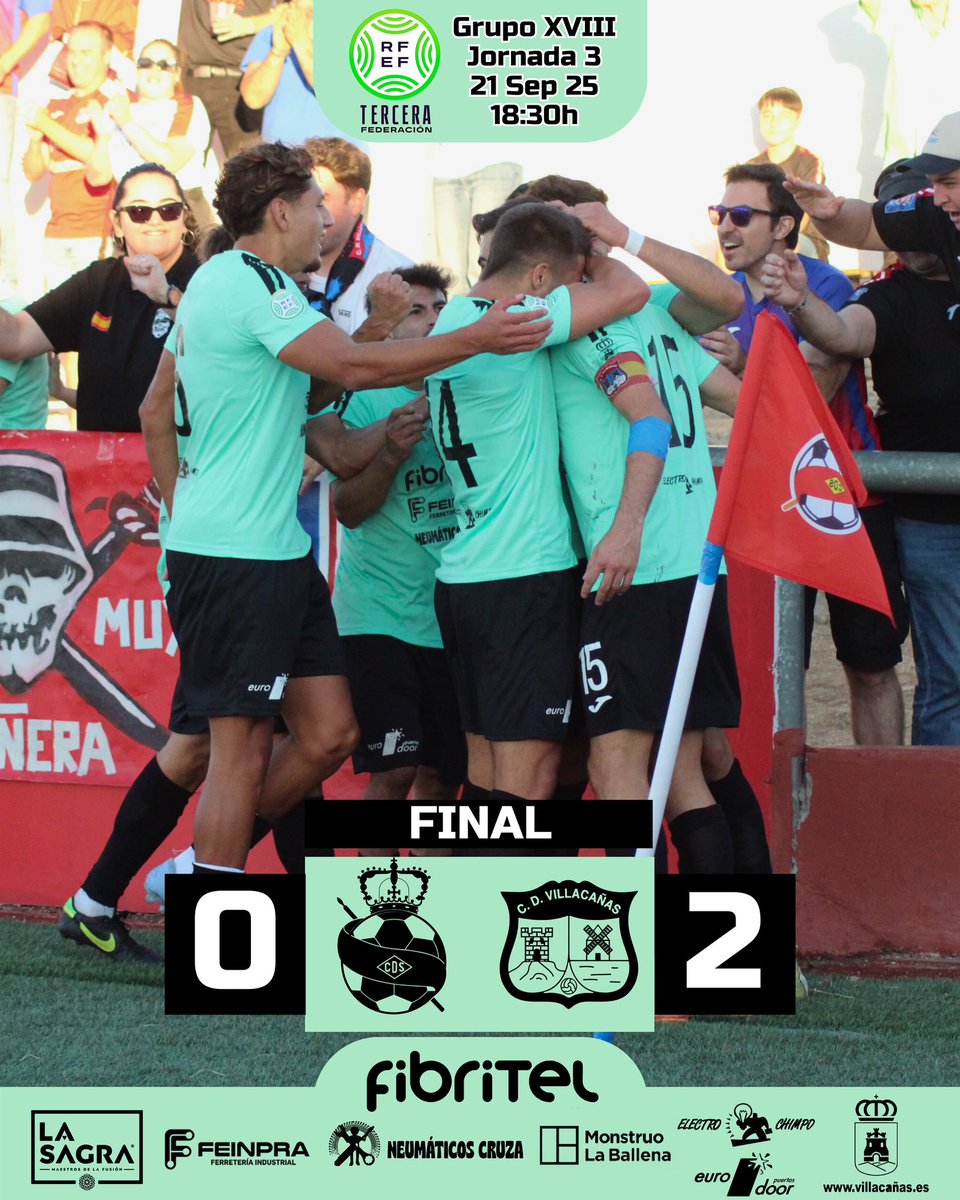 <a href="/CDSonseca/">C.D. Sonseca 🔴</a> <a href="/FPanocha/">FRENTE PANOCHA</a> FINAL 🔚⚽🤝🏻

Gran partido y victoria con goles de Panocha  y Carlos Jiménez ,en nuestra visita a Sonseca.Una primera parte más competida y quizá trabada, dió paso a una segunda parte en la cual nos adueñanos del partido.

Destacar el masivo desplazamiento de nuestra afición.❤️💙