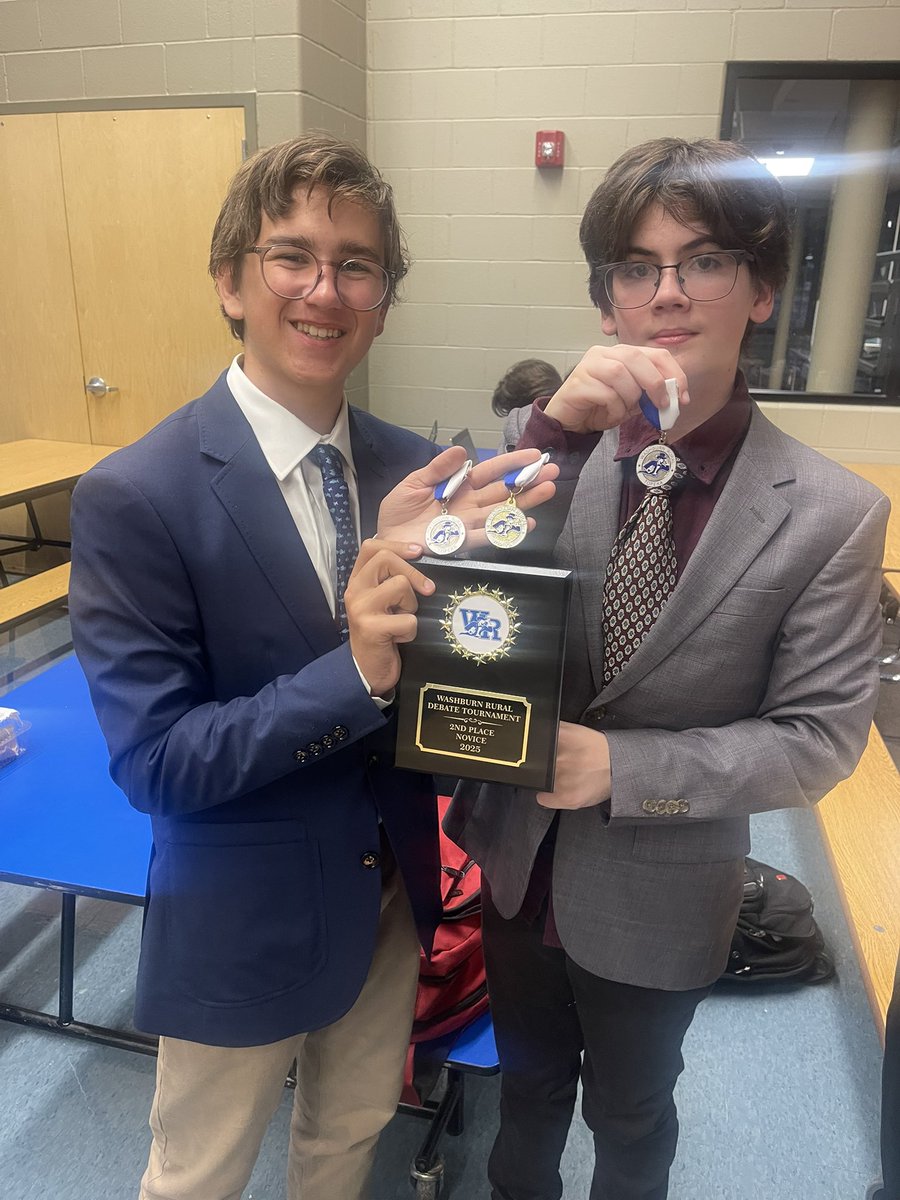 Great first weekend of debate for the Lancers! Results from WaRu:

McInnes/Nazar- 1st, Open
Mackinnon/Waters- 2nd, Novice
Home/Snyder- 5th/Quarters, Varsity
Dodderdige/Mendy-Octos, Varsity
Waters- 1st speaker, Novice
Home- 5th speaker, Varsity