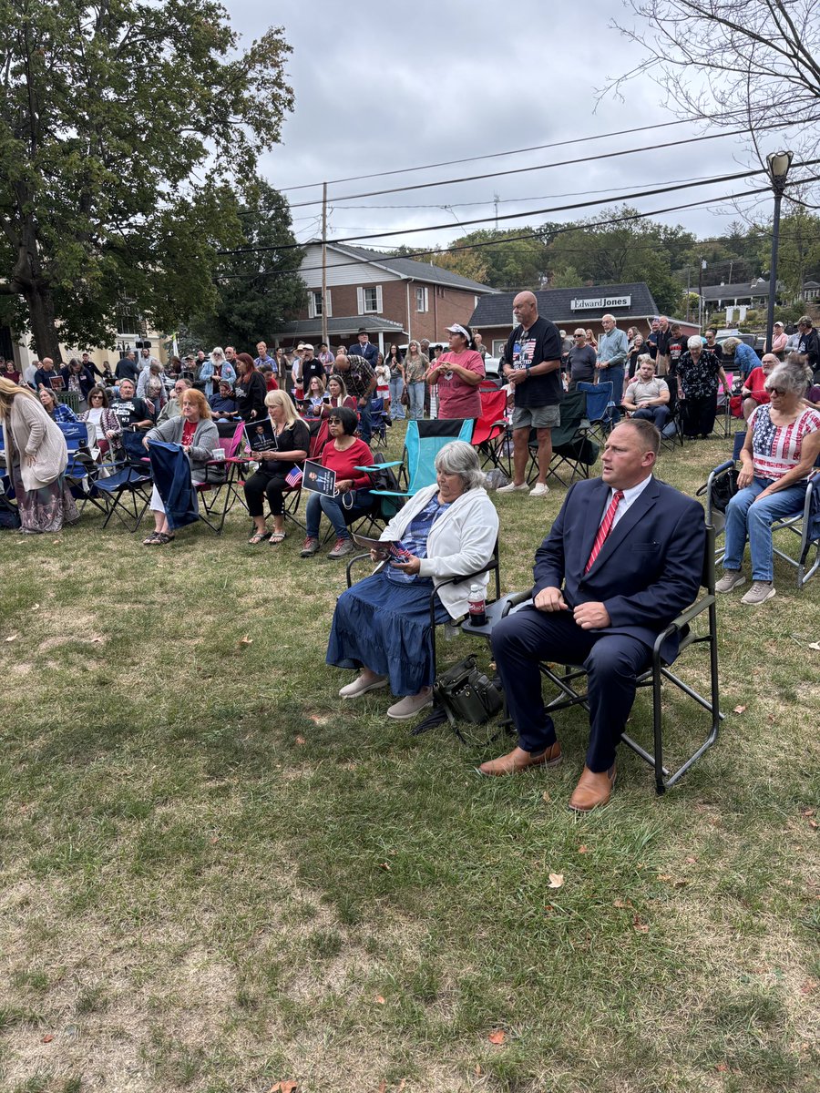 Patrick Morrisey (@morriseywv) on Twitter photo In Berkeley Springs this afternoon for another amazing Charlie Kirk vigil.  Let’s honor Charlie’s memory by standing strong for our religious and political beliefs, and exercising them in a civil and respectful manner, which honors the First Amendment. In Berkeley Springs this afternoon for another amazing Charlie Kirk vigil.  Let’s honor Charlie’s memory by standing strong for our religious and political beliefs, and exercising them in a civil and respectful manner, which honors the First Amendment.