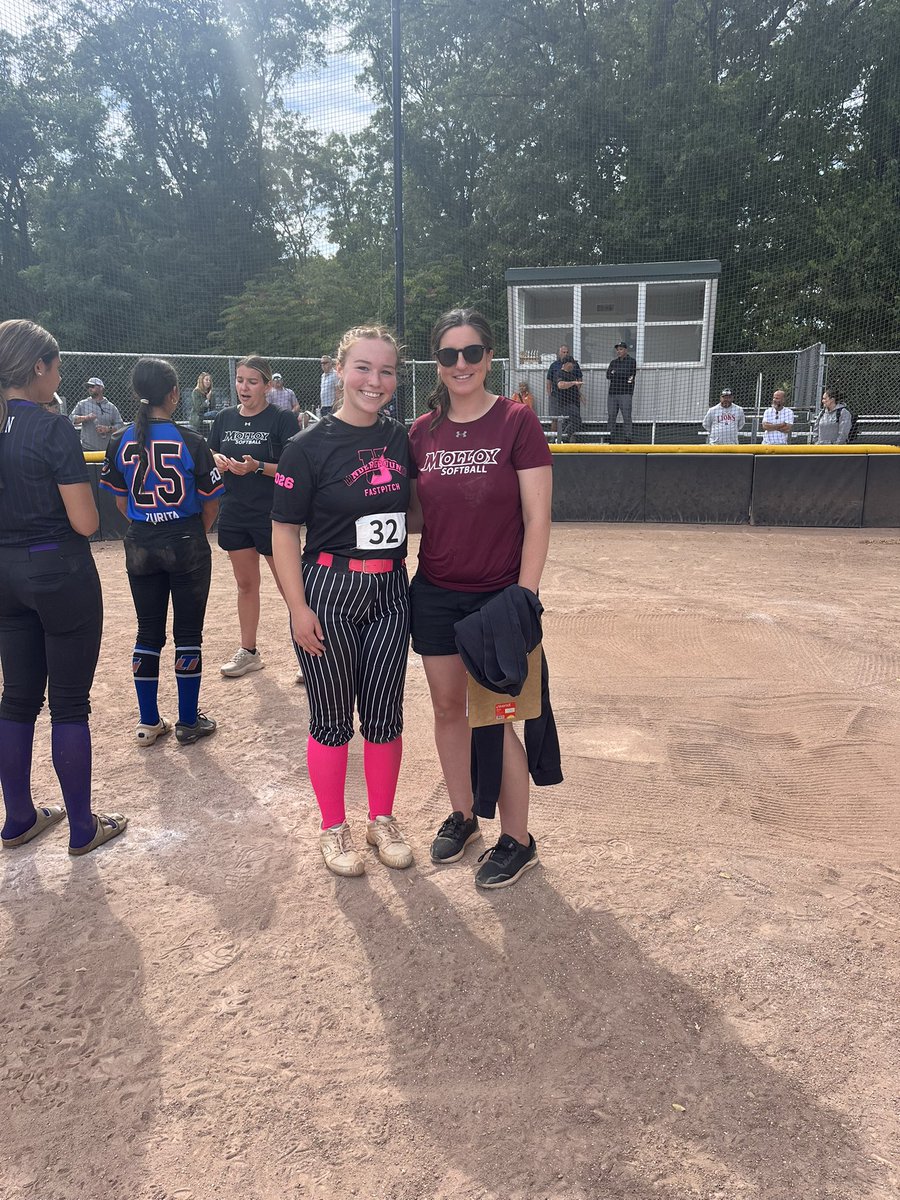 I had such an amazing time at Molloy University today! Thank you so much for a great camp and to all the Molloy coaches and players for helping me improve my game! Go Lions! ❤️🦁