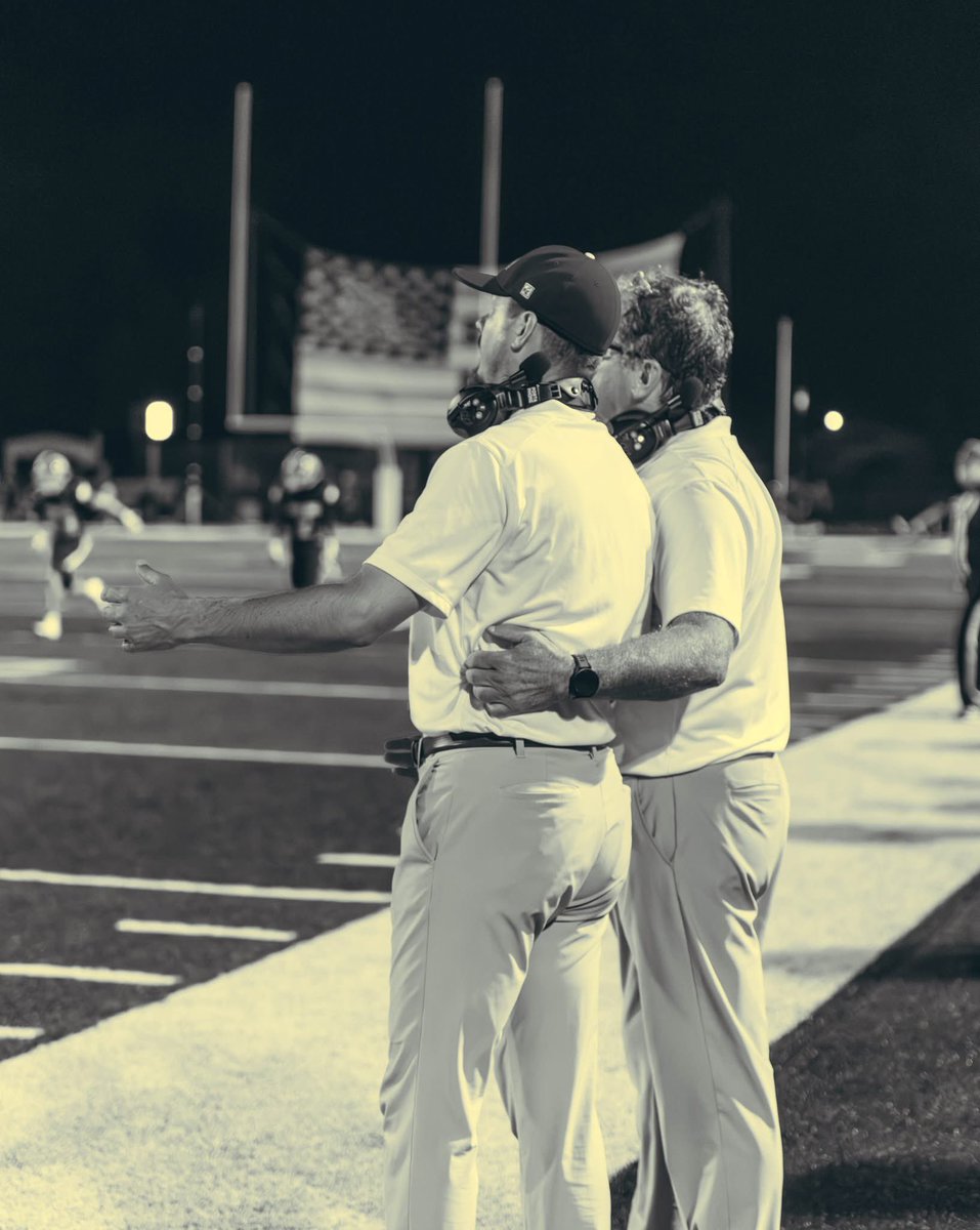 Real good to be back on the sideline with the ole ball coach!