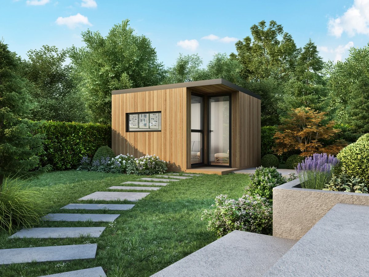 If you are looking for a small garden room our Premier Solo may fit the bill. The smallest version is 2.4m x 3m and is perfect for a one-person home office or workspace. futurerooms.co.uk/product/premie… #GardenOffice #brumhour #OfficeInspiration