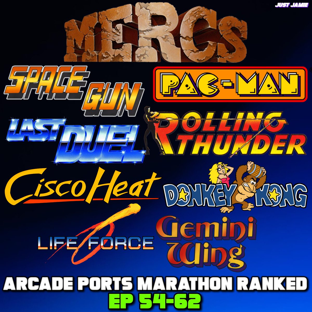 justjamie1983's tweet image. This is the sixth part of my arcade ports episodes re-uploaded into a marathon. Here are episodes 54-62 complete with time stamps.
youtu.be/2HY34WabyKk?si…
#donkeykong #rollingthunder #mercs #justjamie