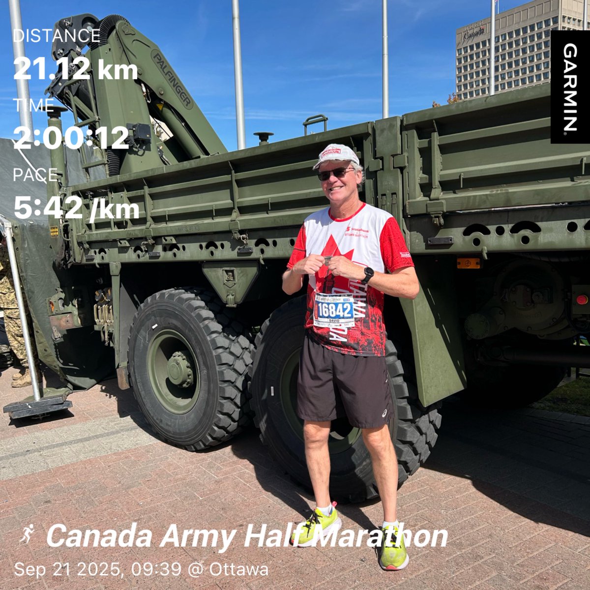 RetiredMPB's tweet image. Canada Army Run 1/2 marathon 🇨🇦 this morning….perfect weather and great seeing so many friends out and about.  Since I turned 65 two weeks ago I’m calling this an age-group (65-69) PB! 😂 🎉