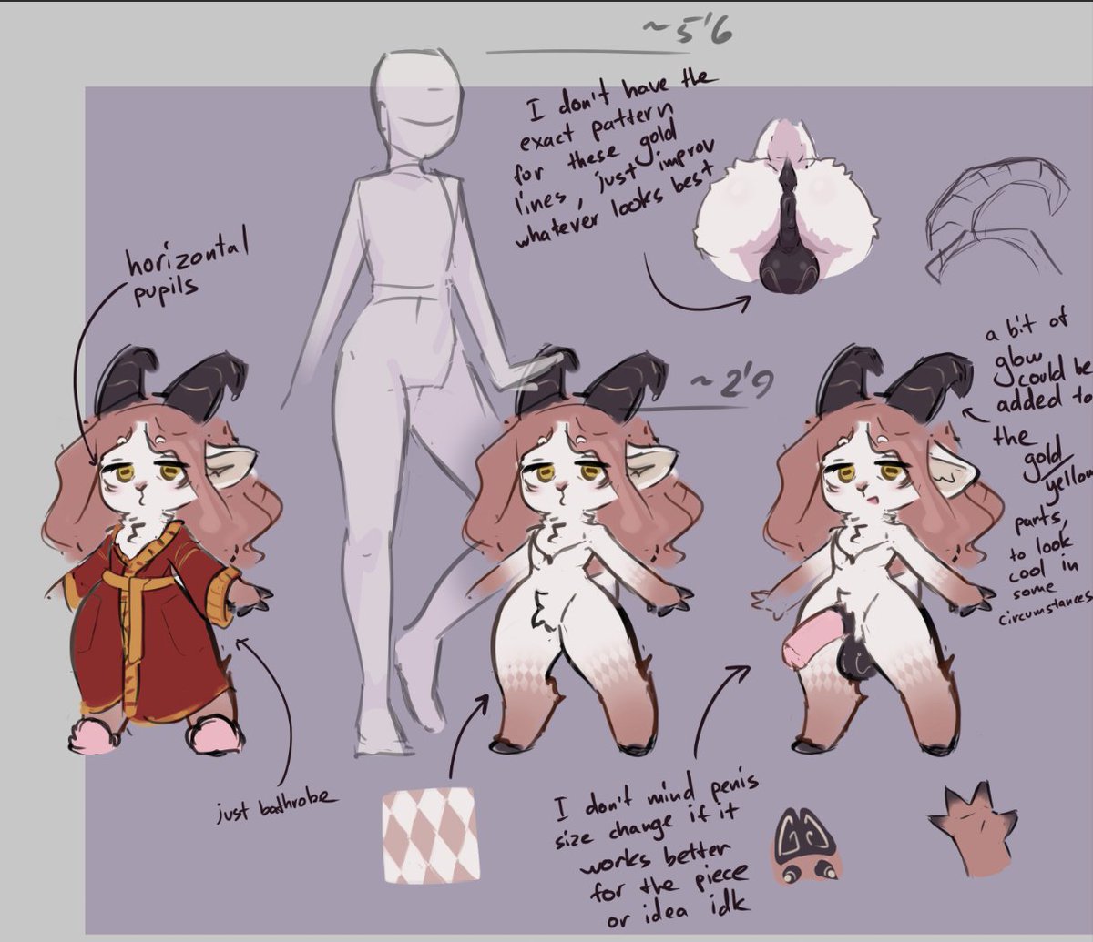 yo i made a fursona.
It's the 200000'th white femboy'ish goat out there you guys. But don't worry, we have a million more on the way