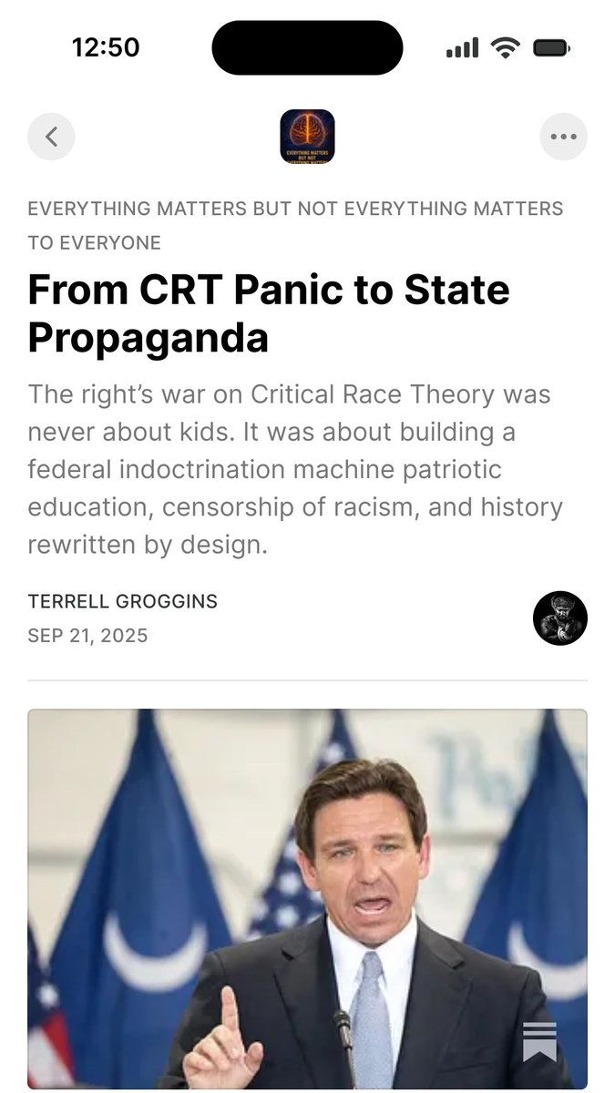 I wrote 
“Accuse them of indoctrination while we create actual indoctrination. Accuse them of predetermined lenses while we mandate predetermined outcomes. By the time they realize what we've done, we'll have state power. <a href="/CNN/">CNN</a> <a href="/MSNBC/">MSNBC</a> 
open.substack.com/pub/myartmyrul…