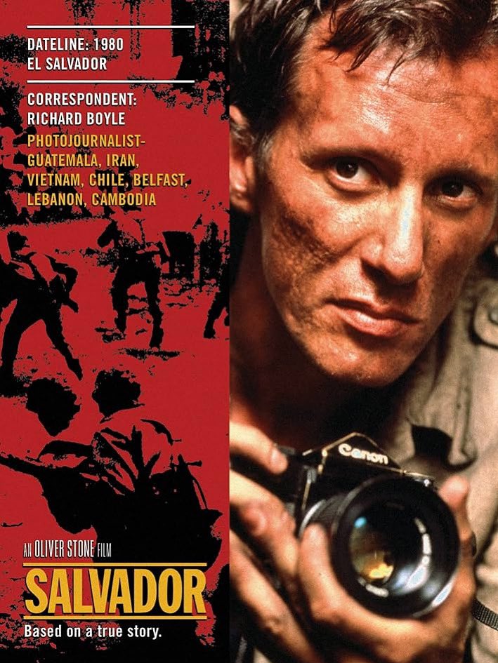 Rewatched this. Is brilliant. Hadn’t seen it for years. Had forgotten just how good it is. Proper political #filmmaking if you’ve not seen it I’d really recommend. Woods is absolute quality. A force of nature. Intense brutal stunning stuff #cinema #movies #oliverstone #salvador