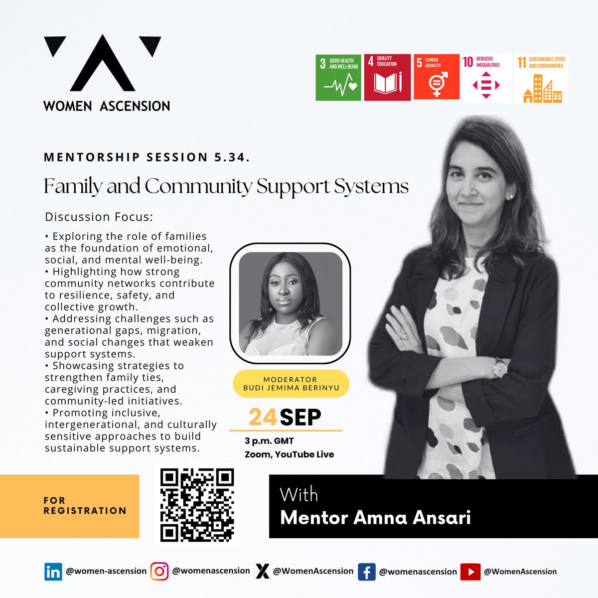 WomenAscension's tweet photo. #Women #Empower #InPower #Leadership #WomenAscensionLeadership2030
#LeadershipForSustainability #UnitedForImpact #SDGs
#FamilySupport #CommunityResilience #WomenAscensionLeadership2030
#GlobalMentorship #SDG3 #SDG4 #SDG5 #SDG10 #SDG11
#WASD #WACO #WAPJ #WomenAscension #Global https://t.co/3rlP0cPRMd