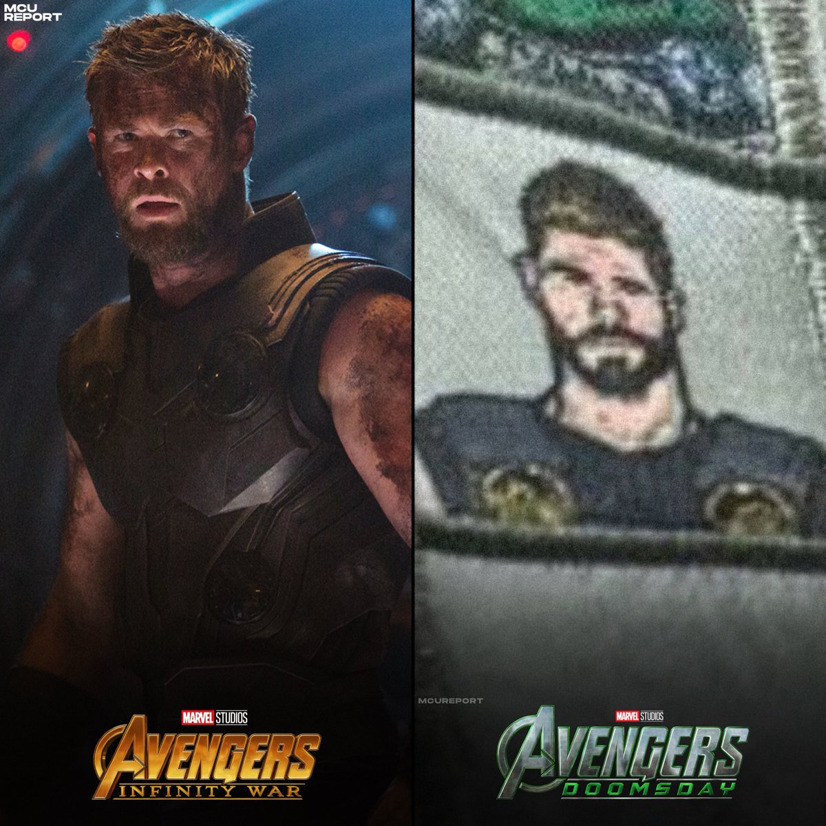 Thor's Infinity War look is back! #AvengersDoomsday