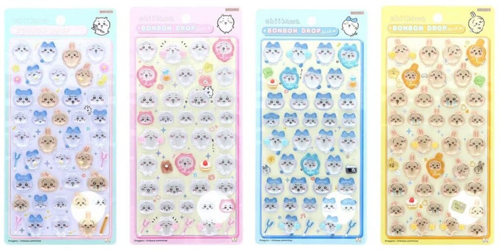 PRIZENAVII's tweet photo. 【ちいかわ】ぷっくり質感がかわいい「ボンボンドロップシール」全4種が9月下旬発売♪スマホデコにも！https://t.co/JdkSacbhjv https://t.co/ZgBC6uoPxI