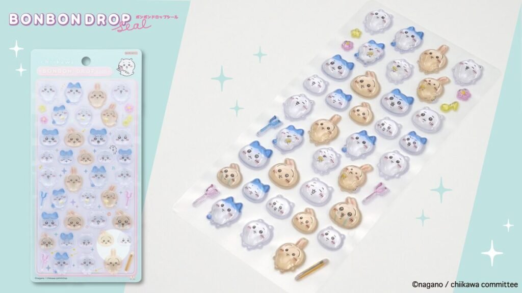 PRIZENAVII's tweet photo. 【ちいかわ】ぷっくり質感がかわいい「ボンボンドロップシール」全4種が9月下旬発売♪スマホデコにも！https://t.co/JdkSacbhjv https://t.co/ZgBC6uoPxI