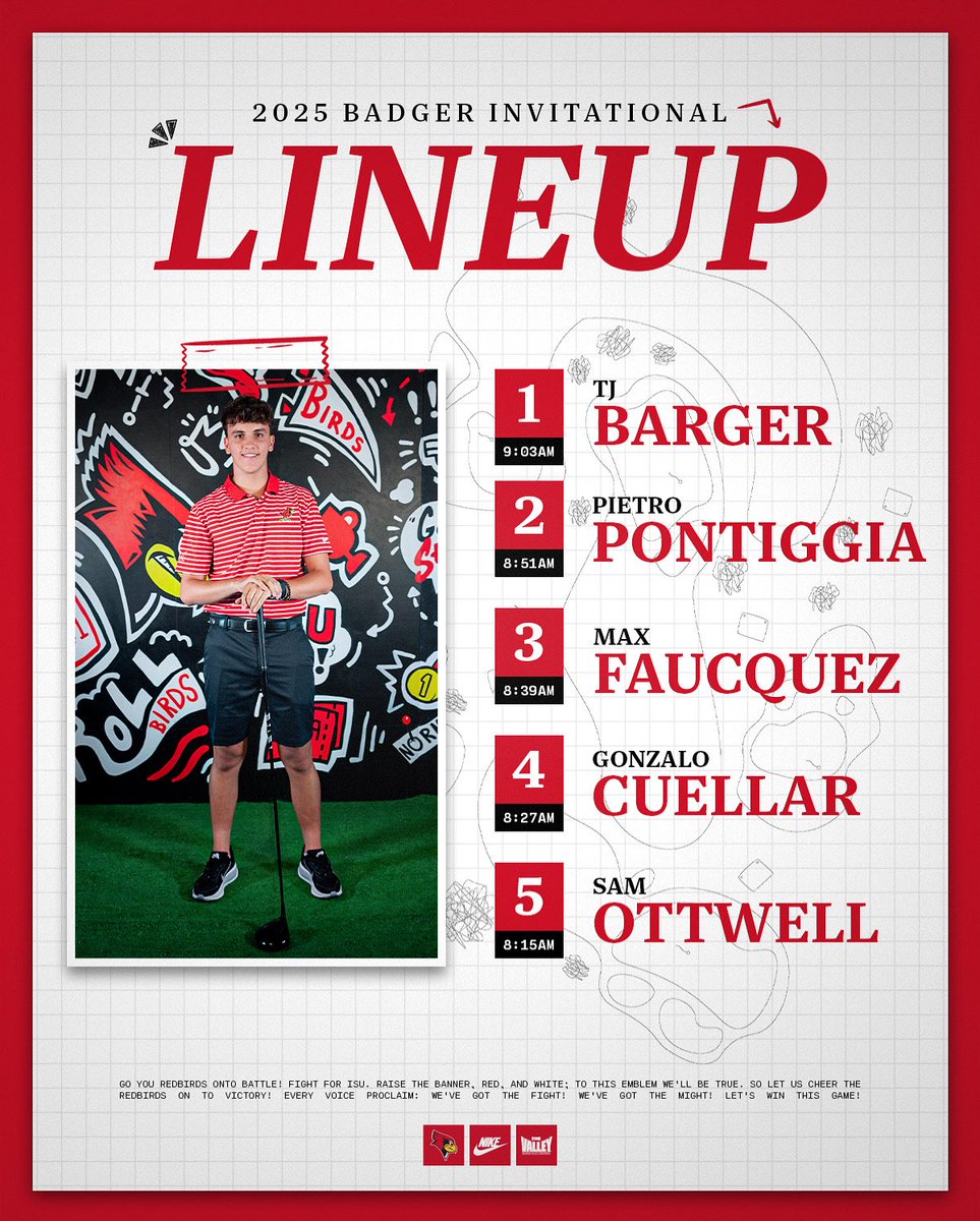 Lineup is set for the Badger Invitational ‼️