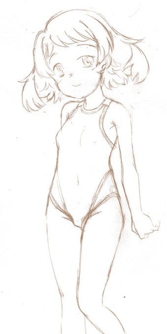 競泳水着✕夏雲ちゃん 