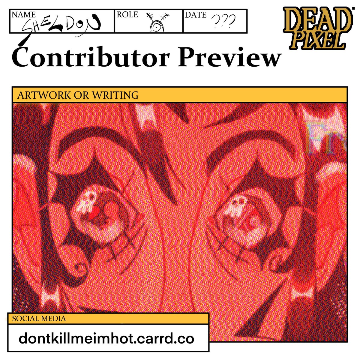 dontkillmeimhot's tweet photo. here are previews of the pieces i did for @deadpixelzine (which is OUT, for FREE!)! super proud of how this zine as a whole turned out, please go check it out :] 

#mouthwashing https://t.co/BPgGy2we4B