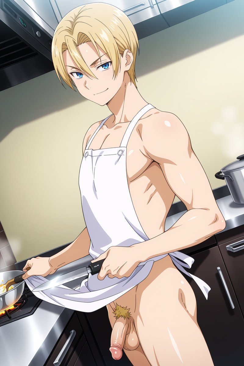 Takumi Aldini from Shokugeki no Soma
His dishes aren’t the only thing that will leave you moaning for more… 🍝🔥
#TakumiAldini #FoodWars #ShokugekiNoSoma #NSFW #AiArt