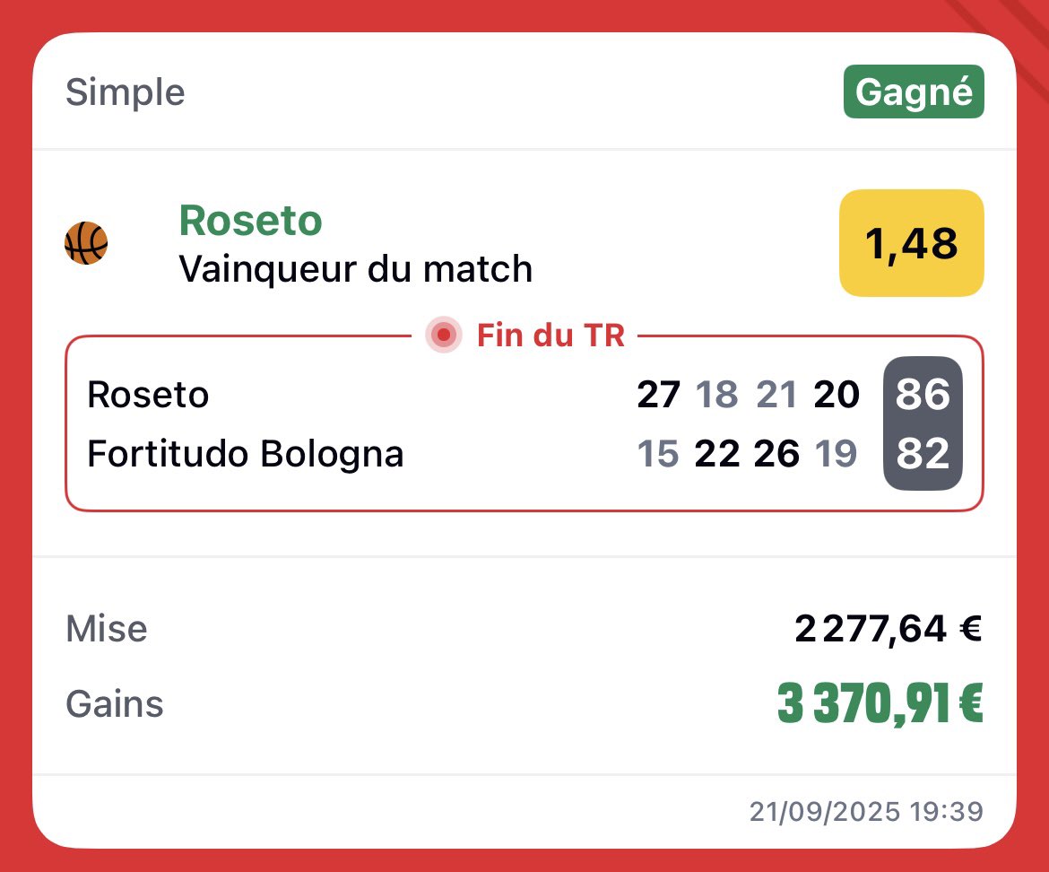 TactiqueBavarde's tweet image. 70€ pour l’un d’entre vous qui aura RT + Commenter

Tirage au sort à 22h. 🕙