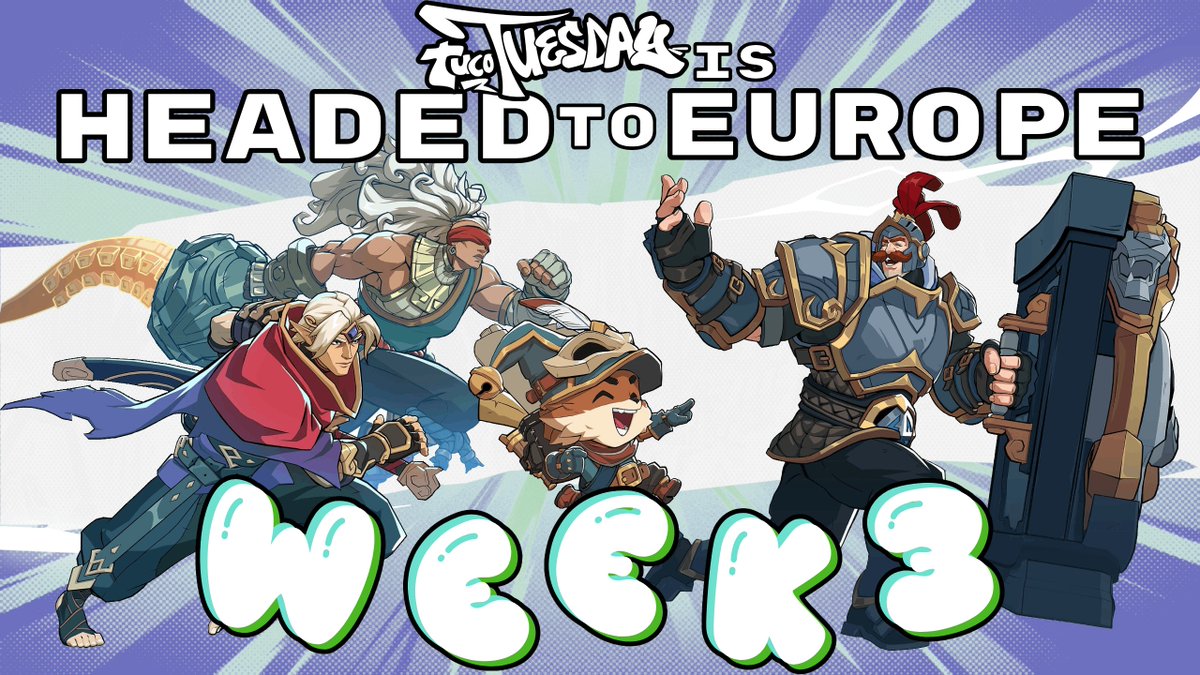 Week 3 of #TucoTuesday starts in 5 hours and there is still time to sign up.

Now open to the EU and the Americas go to Start.gg/TucoTuesdays and sign up for tonight!!