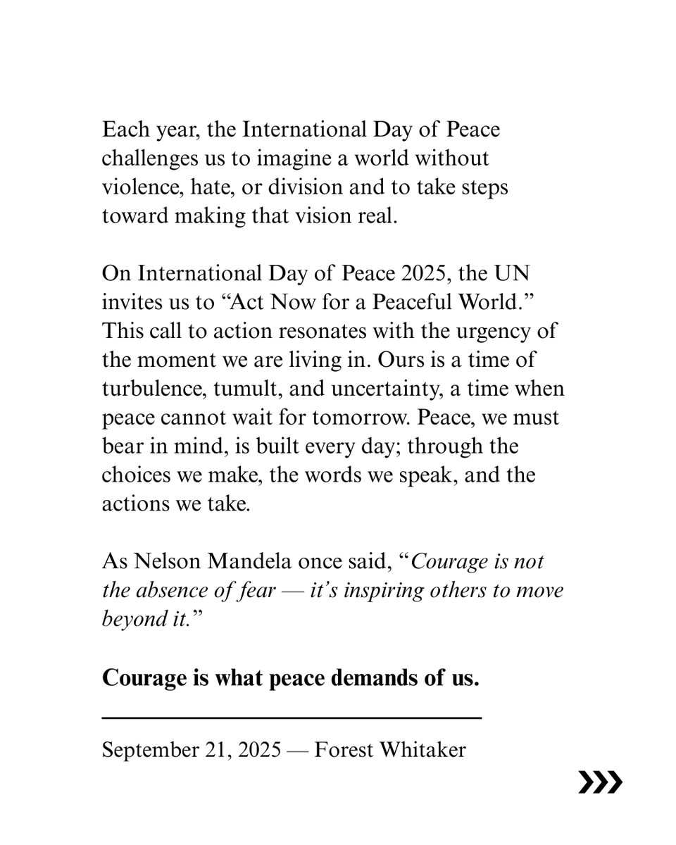 Forest Whitaker tweet media