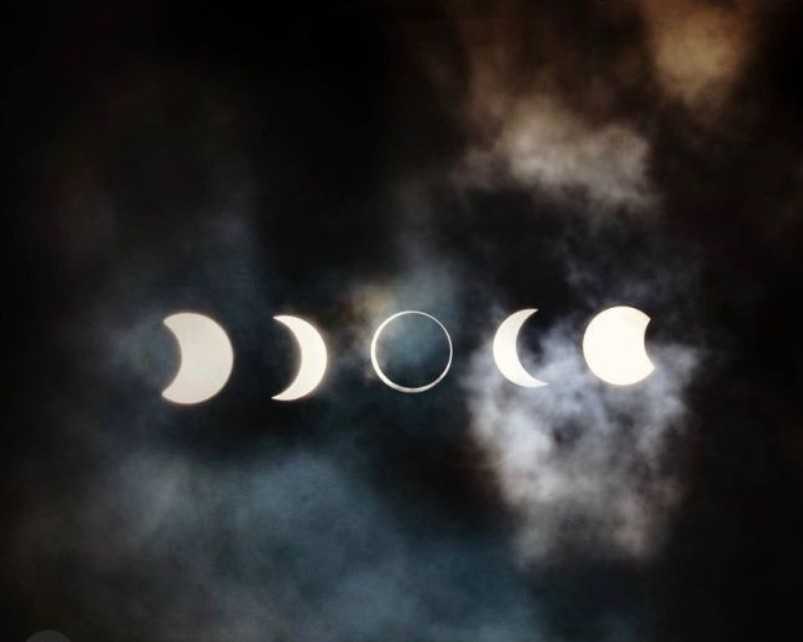Carla_Baron's tweet image. Happy #SolarEclipse, my doves! ◯ ☽ ◑ ● ◐ ❨ ◯
It's eerie dark out here in Los Angeles right now & maximum eclipse phase — when the moon covers the largest portion of the sun — occurs in a few minutes @ 12:41 p PT (3:41 p ET)
Booking private #psychic sessions for the…