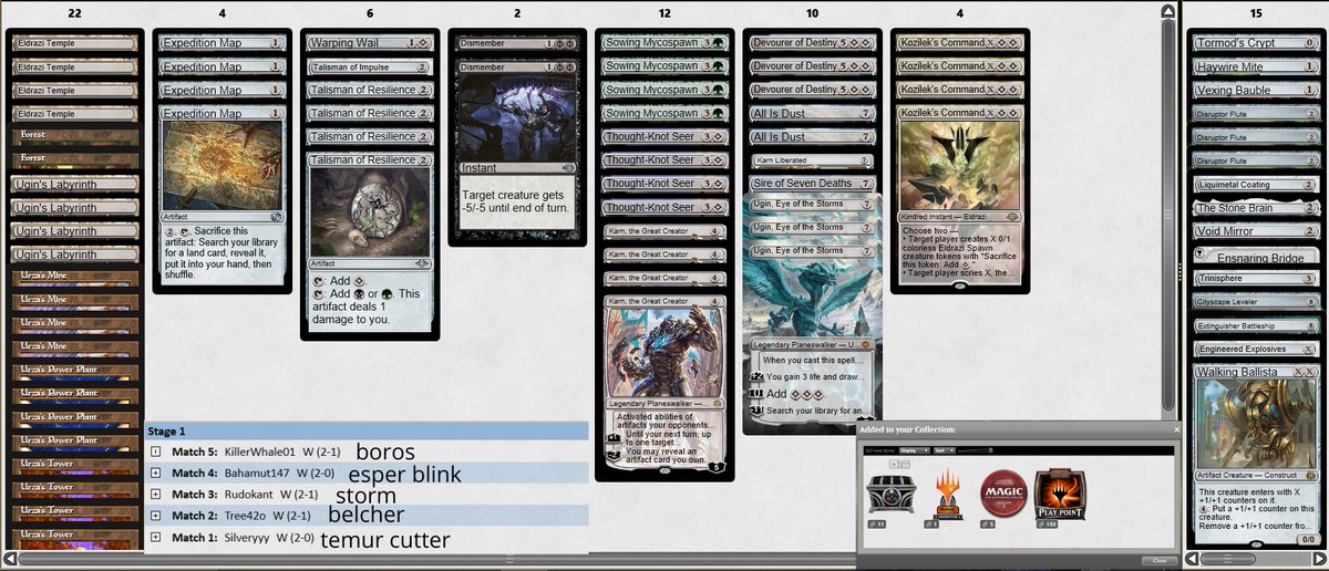_Malattia96_'s tweet photo. Don’t fix what ain’t broke🔥 5-0 with GTron 🏆

Still rocking the green build, feels way more resilient vs all the land hate going around lately🔮
#MTG #mtg #MagicTheGathering https://t.co/1ZG5Zw9cOS