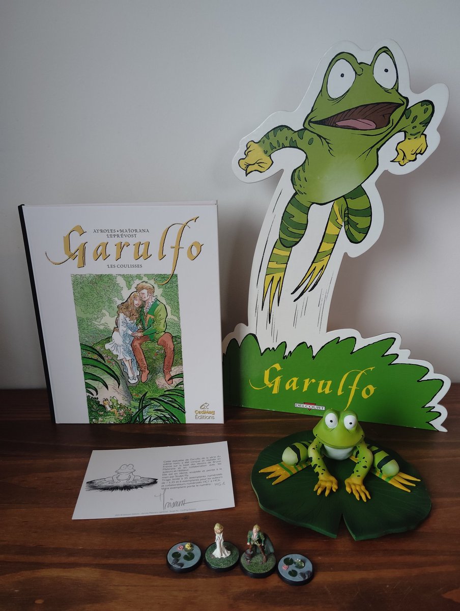 CedMag_editions's tweet photo. "Garulfo, les coulisses" plus que 31 exemplaires disponibles !

C'est ici : 
https://t.co/uhcDnS58u7

"Garulfo, la statuette" plus que 17 exemplaires disponibles

C'est là :
https://t.co/jxxCQYoE5C

Avec Nikolas Morin &amp; Sculpt Fly https://t.co/QQZnnZz71A