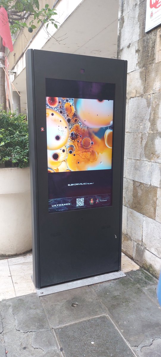 Excited to be part of the exhibition UN/CODED in Pisa  🇮🇹 

Honored to show my work in such a historic city alongside inspiring digital artists. 🙏

Thank you <a href="/KomarekNFT/">Claudio Francesconi</a> for this amazing opportunity. 🥰

If you are in Pisa share photos! 📸 (thank you for sharing <a href="/Rinko4you/">Rinko</a> )