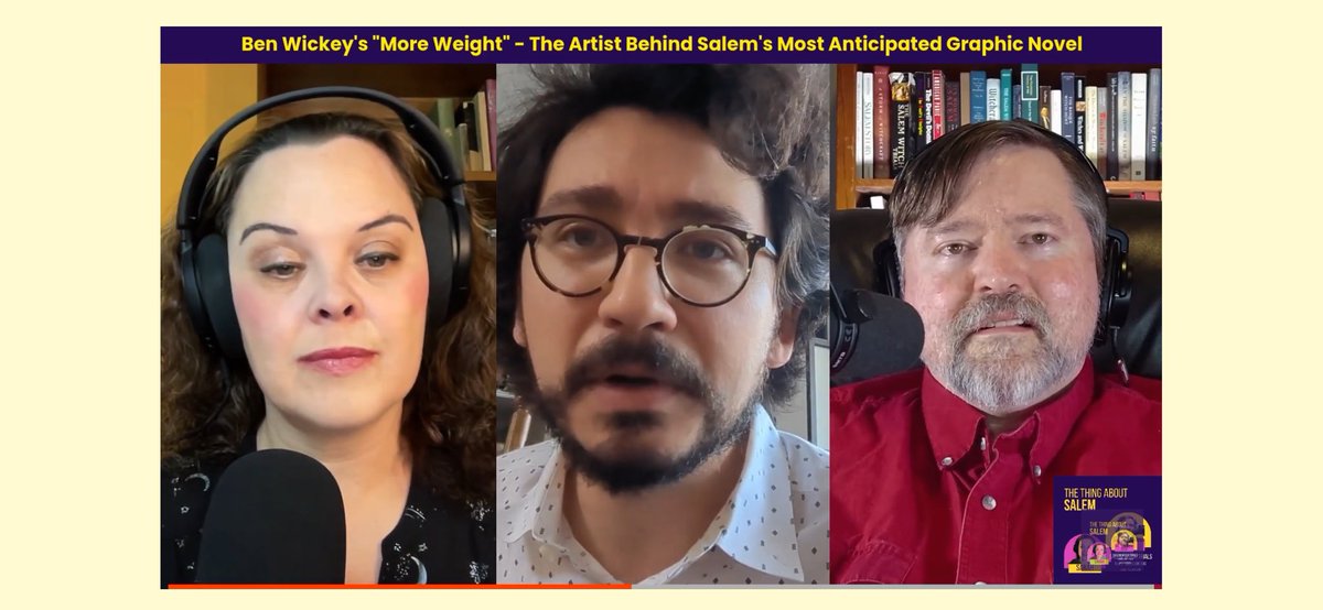 ThingAboutSalem's tweet image. Ben Wickey’s More Weight: The Artist Behind Salem’s Most Anticipated Graphic Novel
aboutsalem.com/ben-wickeys-mo…