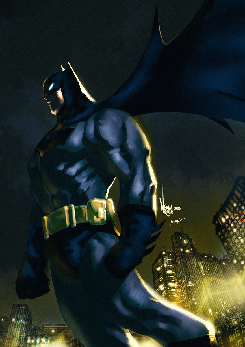 My colors on the great drawing by <a href="/KevinKeane24/">Kevin Keane</a>  #Batman #dccomics