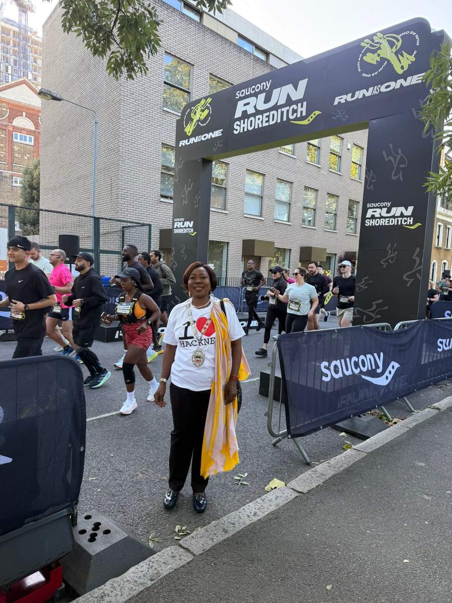 History made today in Shoreditch, the first ever Saucony 10k run!🏃🏃‍♀️it was a great pleasure to be part of it. Huge thanks to all the participants and the organisers for making it such a success 👏#Hackney #Saucony10K