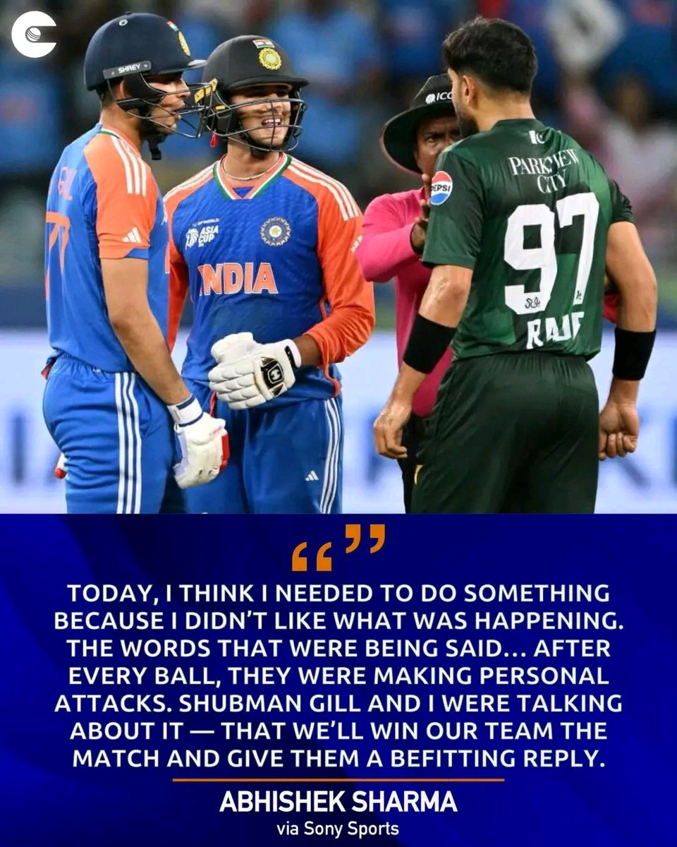 012Bcs's tweet image. Imagine the Scenes in the ODI world cup if five father&apos;s will play togather 
Abhishek sharma 
Rohit sharma 
Virat kohali 
Hardik Pandya 
Bumrah

#INDvPAK