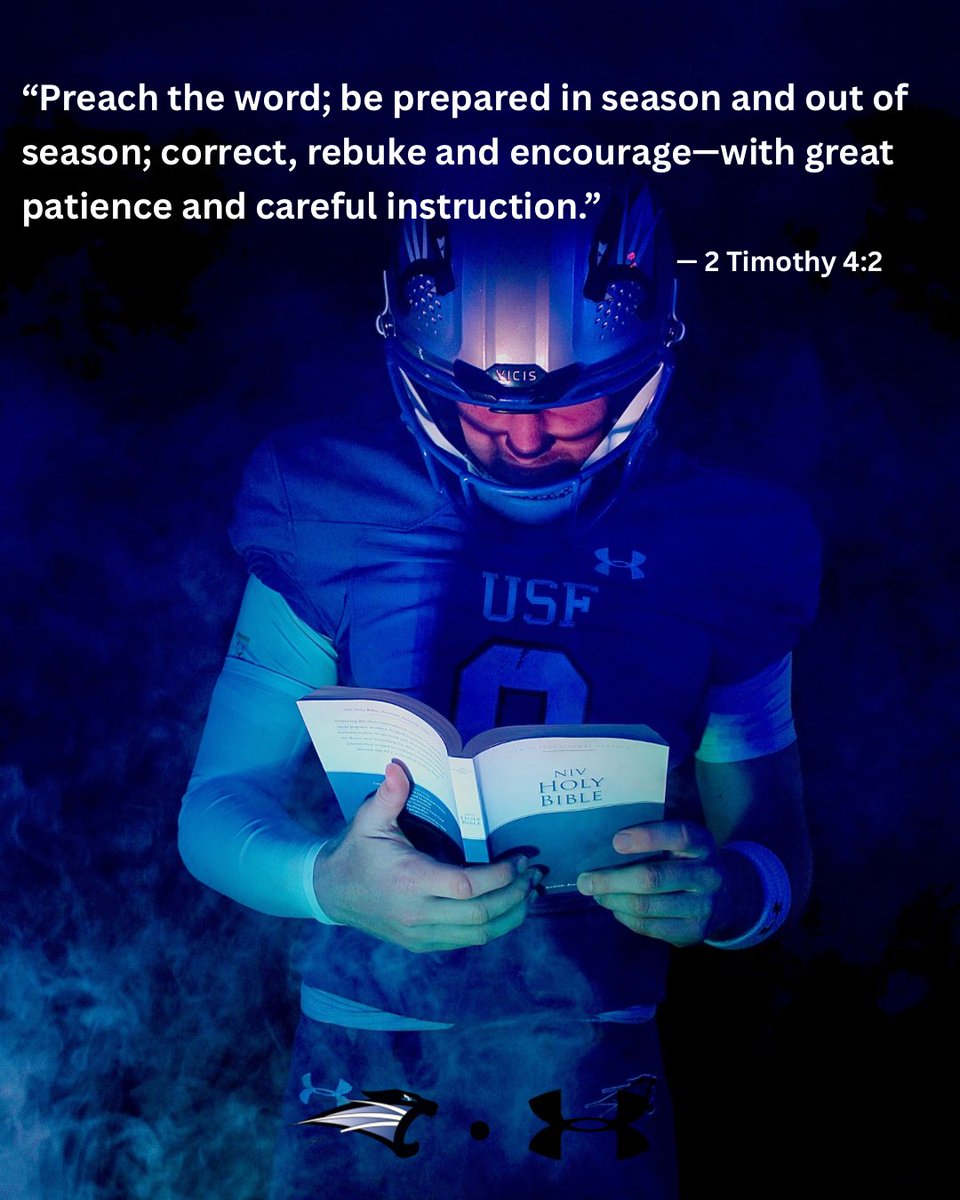Sunday Verse:“Preach the word; be prepared in season and out of season; correct, rebuke and encourage—with great patience and careful instruction.” - 2 Timothy 4:2