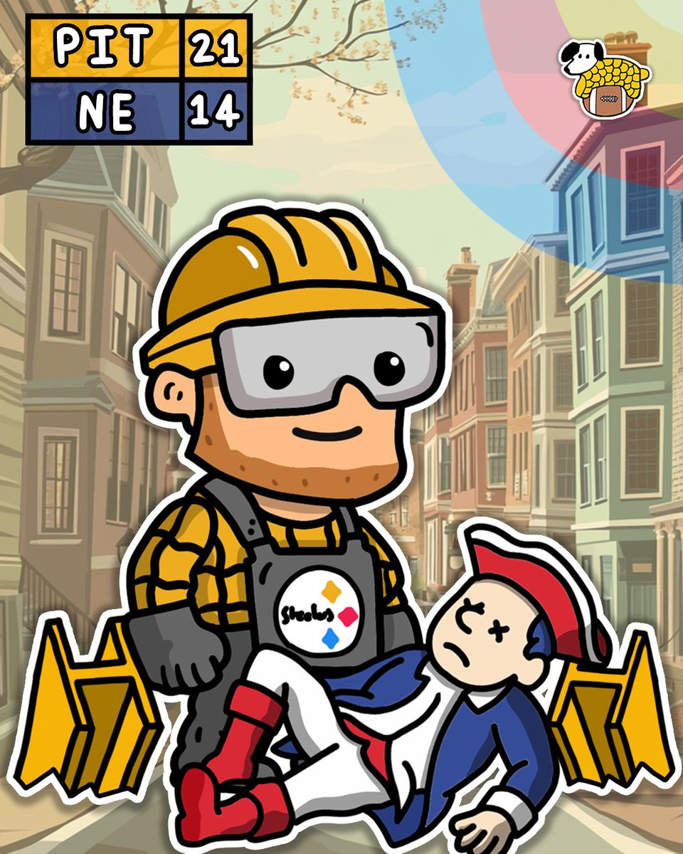 The Pittsburgh Steelers Take Down The Patriots In Foxborough