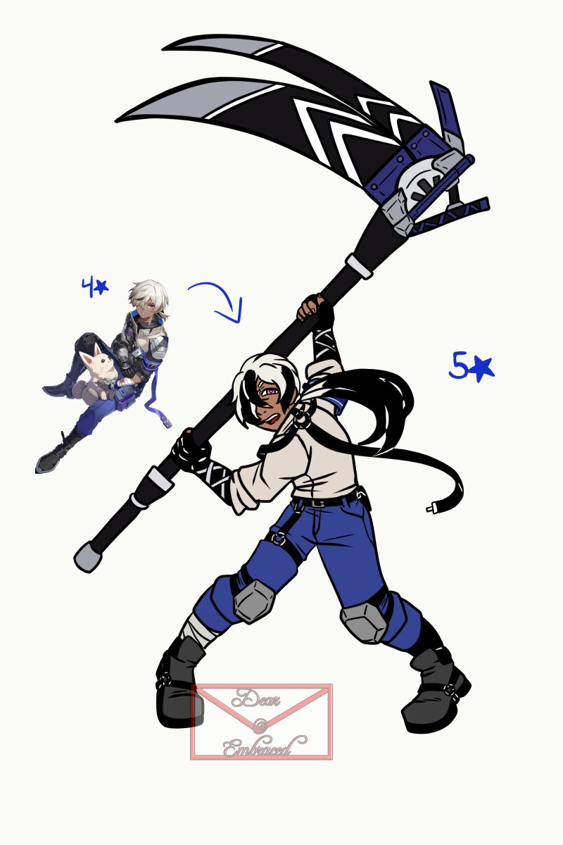 DearEmbraced's tweet photo. Arlan StarRail they could never make me hate you (A possible 5 star arlan design I've been toying with and the fact that i hc him with a robotic eye) #arlan #arlanhsr #hsr #starrail #HonkaiStarRail https://t.co/N0Cza4owZj