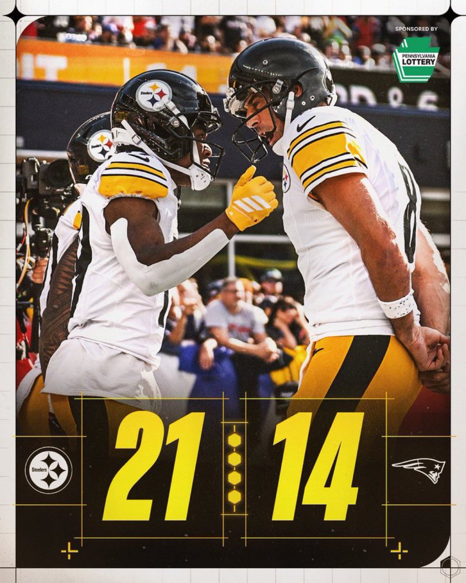 RBsSportsPlays's tweet photo. BOOOOOOOMMMMMMM

THE GENERATIONAL RUN CONTINUES!!!

Pittsburgh Steelers ML -120 (2 Units)✅

Last 65 Free Plays 47-18 (72%) +49.6 Units

NO ONE COMES CLOSE TO THE NFL KING 👑 

WE STAY DANCING BABYYY 🕺🏻 https://t.co/aGRWgtoNJ2