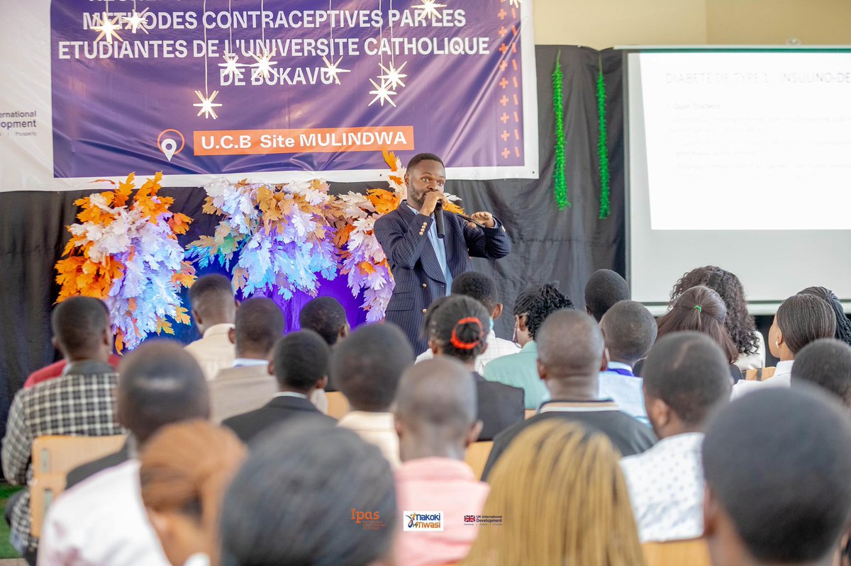 #MakokiYaMwasi
 Le résultat de la dissémination des résultats a ouvert un débat sur la nécessité des clubs SR dans les universités pour faciliter la communication et l'orientation
#MashujaaTeam appuyée par #Ipas  
<a href="/Mulunda_JC/">J-Claude MULUNDA</a>
<a href="/UKinDRC/">UK in DRC</a>
<a href="/mikempoyi/">mike mpoyi</a>
<a href="/Dr_Mpoyi/">Mike Mpoyi</a>