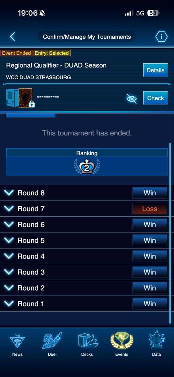 timroterackete's tweet image. Strasbourg Regional Result
142 Players
Got 2nd. Only lost to Hakan who got first.
Played the thing that should not be named. Profile will be up on: youtube.com/@tommenzelygo?… later tonight.