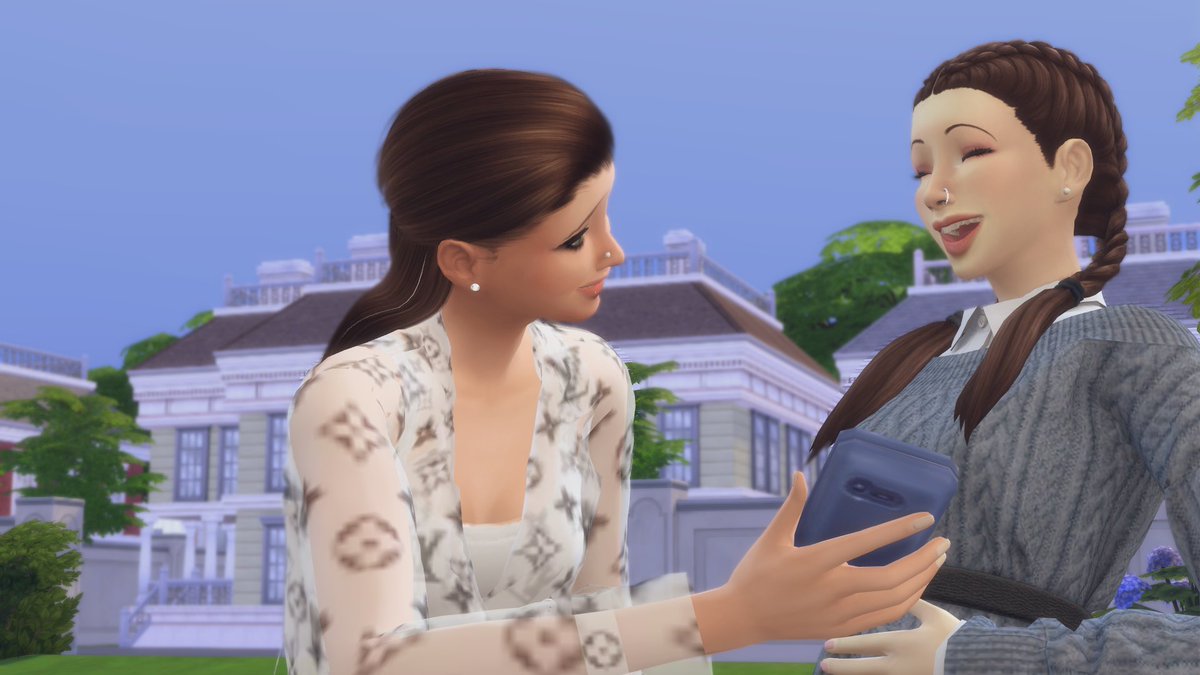 IsraSimlish's tweet photo. Estas dos mejores amigas están viviendo sus últimos días de Bachillerato, estudio, estrés pre universitario, baile de graduación, momentos de risas y disfrute marca el final de una etapa #LosSims #TheSims #Sims4 #SimsEs https://t.co/CbwcK0u0BS