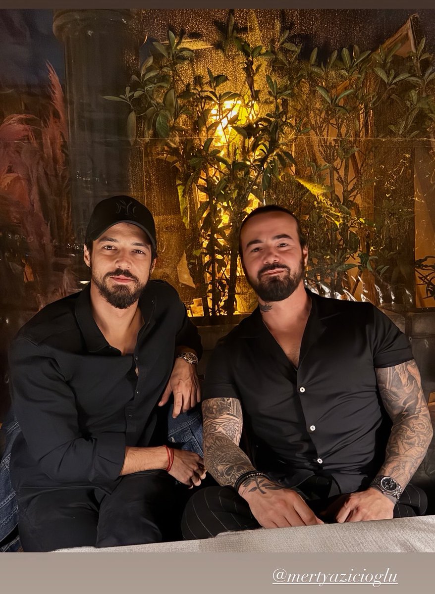 Cenk Yazıcıoğlu’nun Instagram hesabından #MertYazıcıoğlu ✨🤍