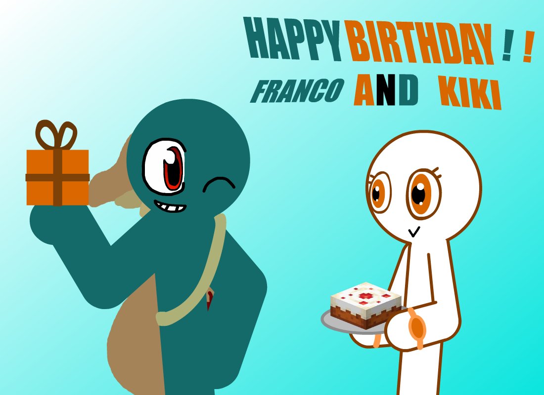 HAPPY BIRTHDAY <a href="/franc_efe/">franco_efe</a> AND <a href="/phuongkiki/">Phuongkiki</a> 

hope y'all have a wonderful birthday you two!

hope you guys like this gift i made for you two :D