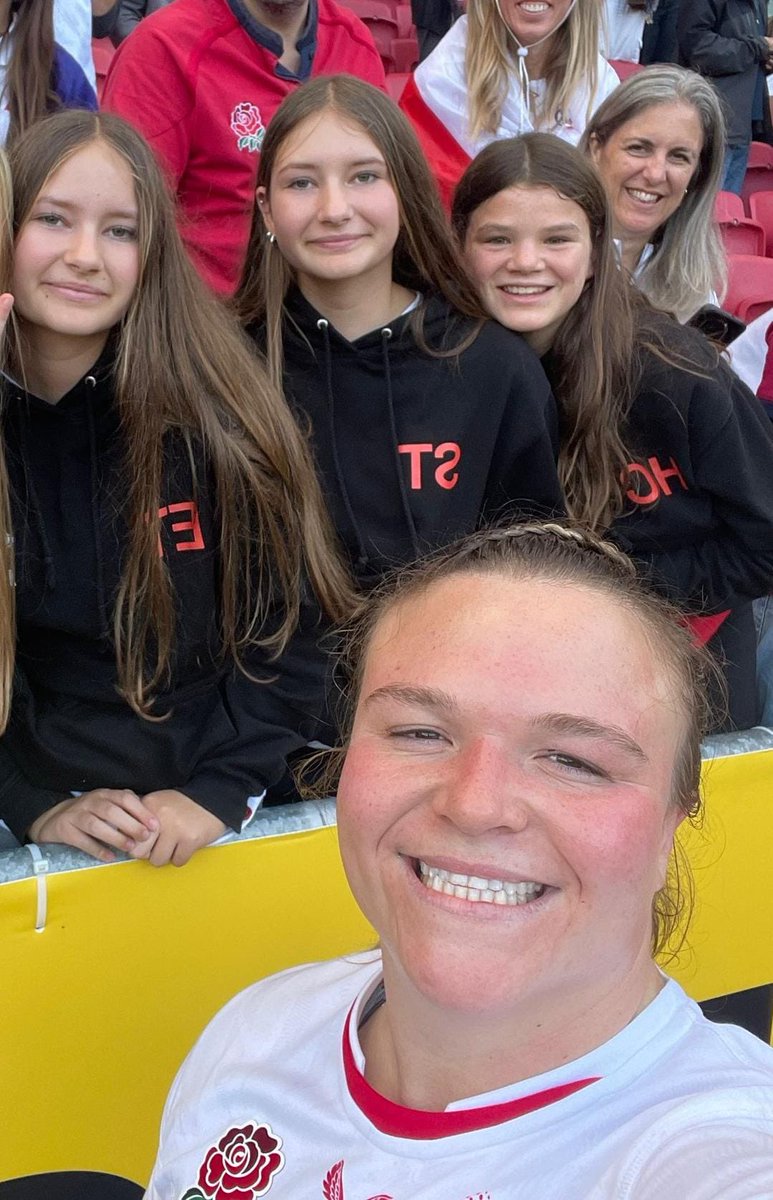 What a fantastic day out for our <a href="/Walcatsrugby/">Walcats Rugby</a> girls watching the <a href="/RedRosesRugby/">Red Roses</a> at <a href="/ashtongatestad/">Ashton Gate Stadium</a> 

#RWC2025 #onetogo