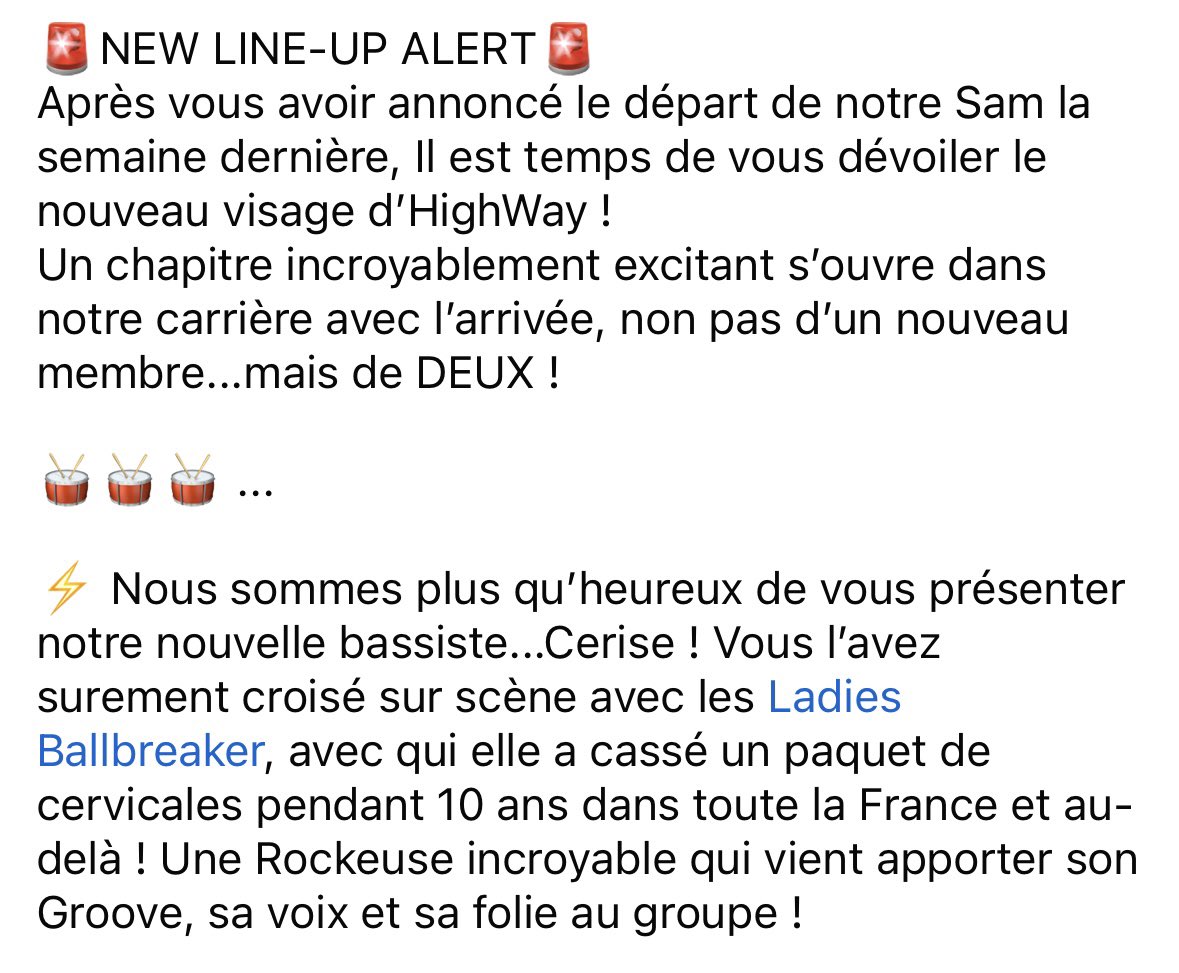 OnlyHighway's tweet image. 🚨NEW LINE UP ANNOUNCEMENT 🚨