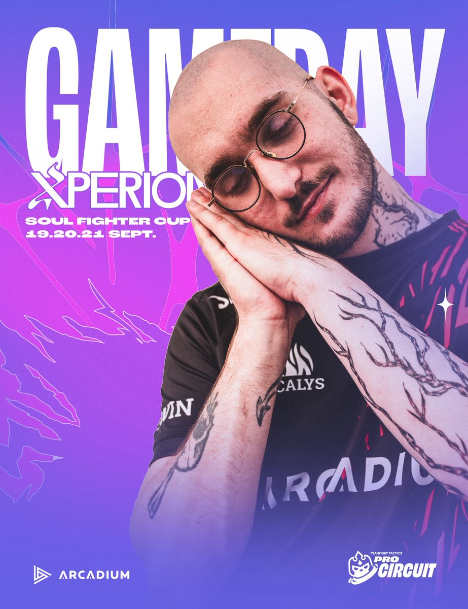 🔥 GAMEDAY #TFTProCircuit DAY 3

Dernière journée de compétition du circuit pro <a href="/CompeteTFT/">Compete TFT</a> pour <a href="/XperionTFT/">RCS Xperion</a> !

Qu’un seul objectif ce soir, envoyer la concurrence au lit !

🎙️ twitch.tv/xperion_tft
🕞 22:00

#RCSWIN 🔥