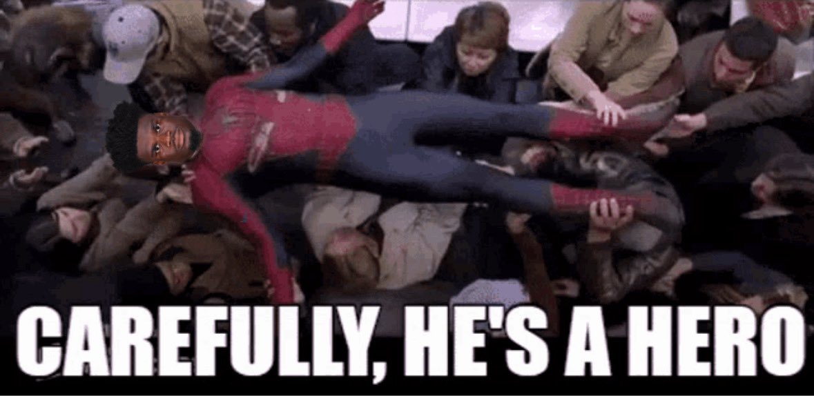 Lazerus's tweet image. Jordan Davis is a legend