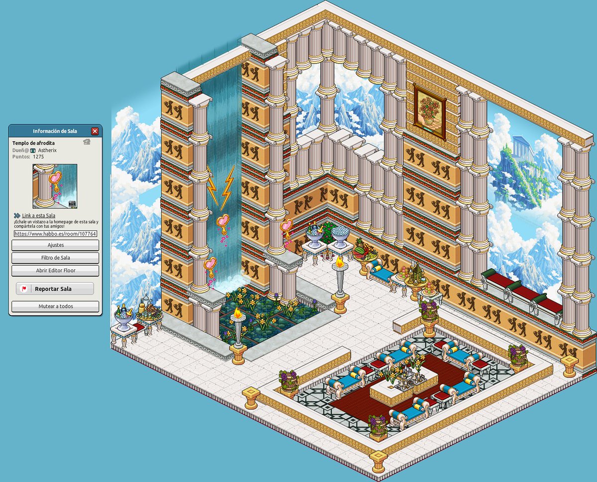 AstherixES's tweet image. ⚖️Concurso ¡El Olimpo te espera!
💖Templo de afrodita

🏛Afrodita encarna la fuerza primordial del amor y la belleza.
No es simple ornamento, sino principio que une, inspira y trasciende.
En ella descansa el poder de transformar el destino de dioses y mortales.