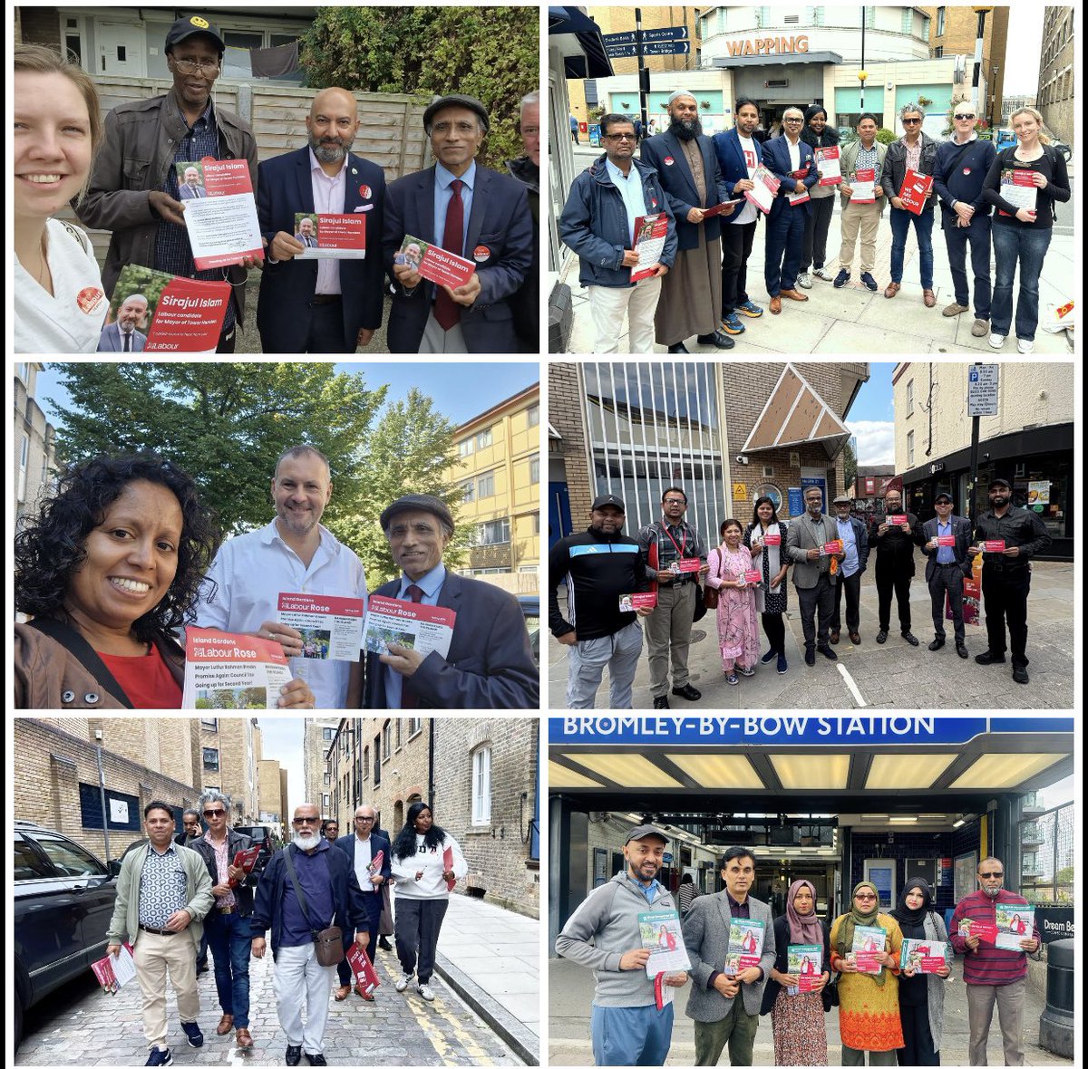 CllrSirajIslam's tweet image. Thank you for the amazing weekend of canvassing across Tower Hamlets. We spoke with hundreds of residents, picked up caseworker & made some new friends. Anything is possible if we work hard! @TH_Labour @AminaAliLabour